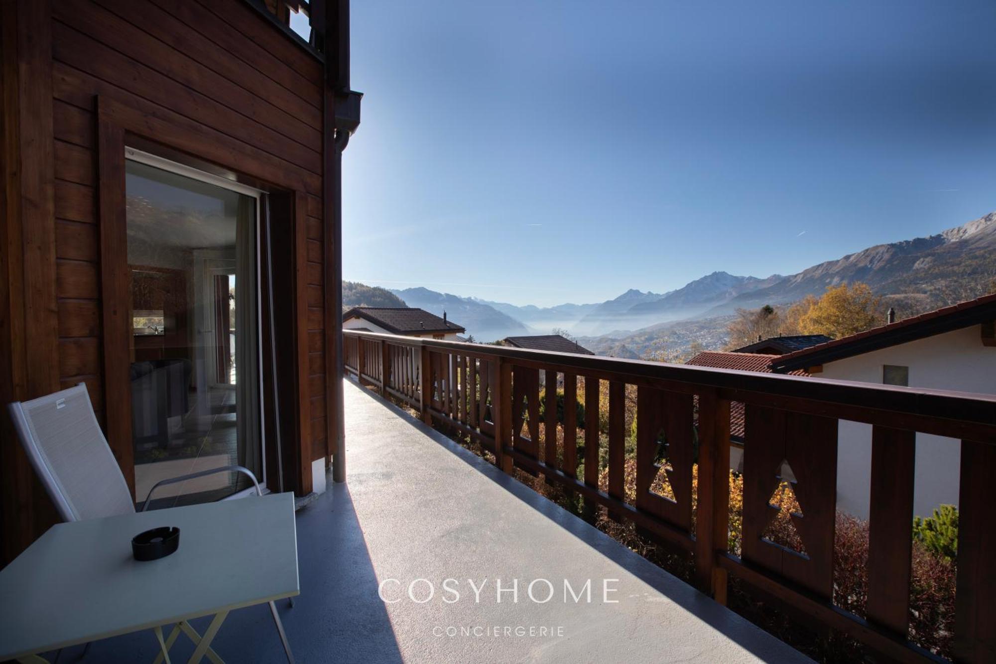 Chalet Des Alpes - Sunset View - Crans-Montana Zewnętrze zdjęcie