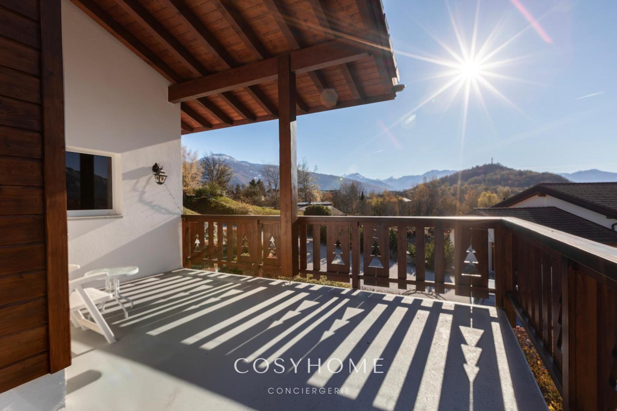 Chalet Des Alpes - Sunset View - Crans-Montana Zewnętrze zdjęcie