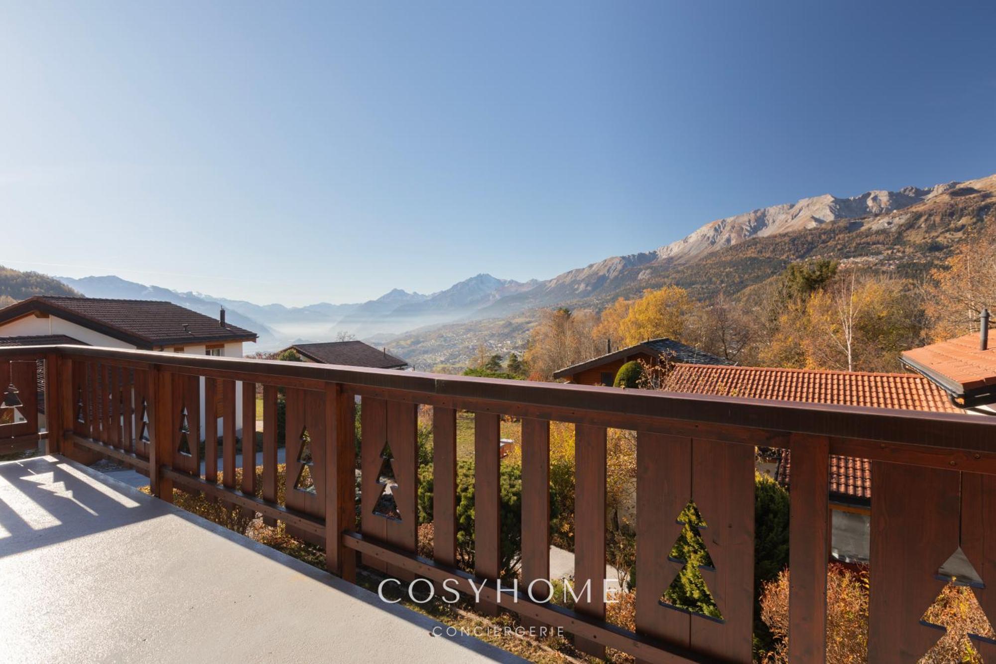 Chalet Des Alpes - Sunset View - Crans-Montana Zewnętrze zdjęcie