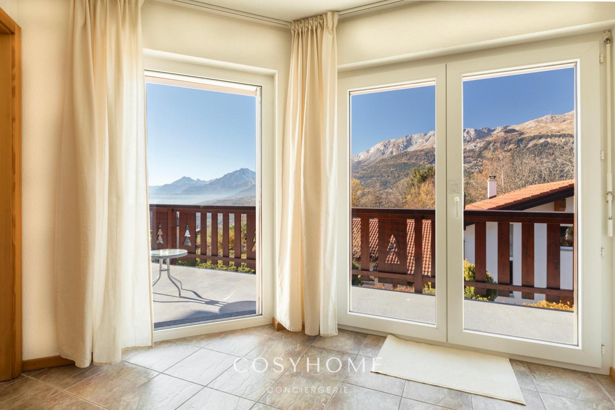 Chalet Des Alpes - Sunset View - Crans-Montana Zewnętrze zdjęcie