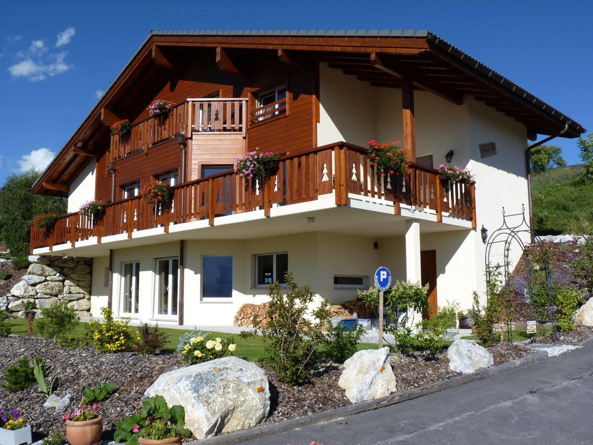 Chalet Des Alpes - Sunset View - Crans-Montana Zewnętrze zdjęcie